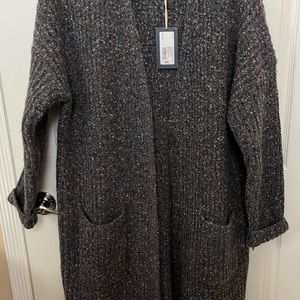 NWT Long Sweater coat/jacket Reduced!